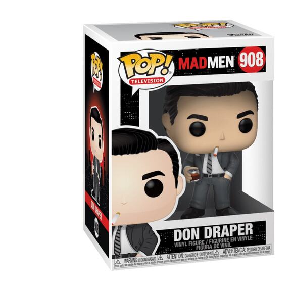Funko pop set/3 Mad Men 908 Don Draper 910 Betty Draper 912 Joan Holloway - Picture 3 of 5